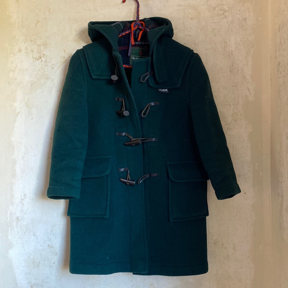 Women's Green Pea Coat